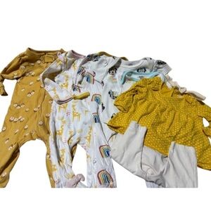 Baby girl bundle 0-3 of 8 pieces various brands